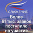 Свыше 61 тысячи заявок подано на участие в III Всероссийской муниципальную премии «Служение». - Шатровский муниципальный округ